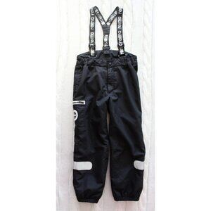 REIMA Kids Waterproof  Insulated Spring Pants Tiksi Black, Size 7 Y 122 cm